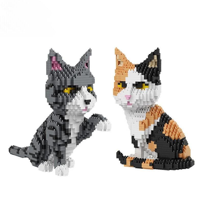 Chat en Lego à Construire - Labo du Jouet