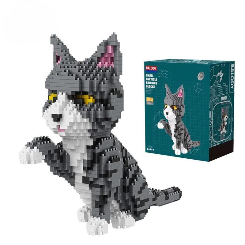 Chat en Lego à Construire - Labo du Jouet