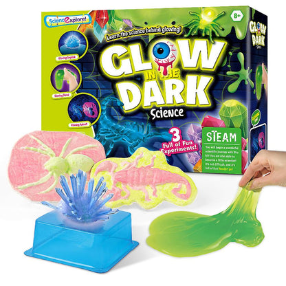 Jeux d'Expériences Chimiques Glow in the Dark - Labo du Jouet