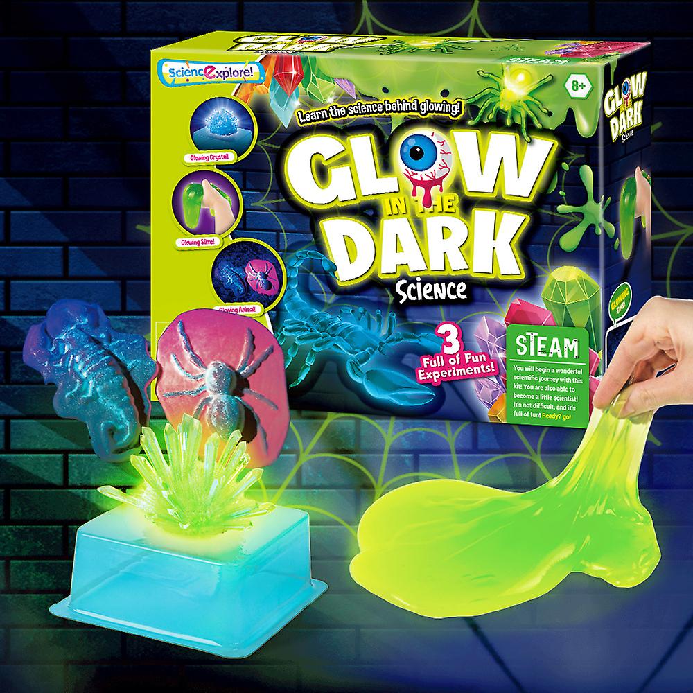 Jeux d'Expériences Chimiques Glow in the Dark - Labo du Jouet