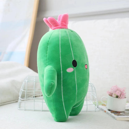 Petit cactus en peluche