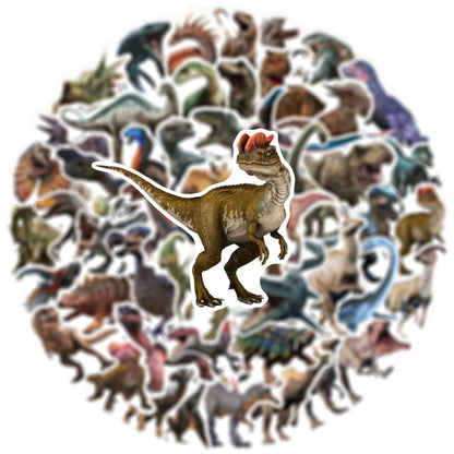 Lots de stickers dinosaures