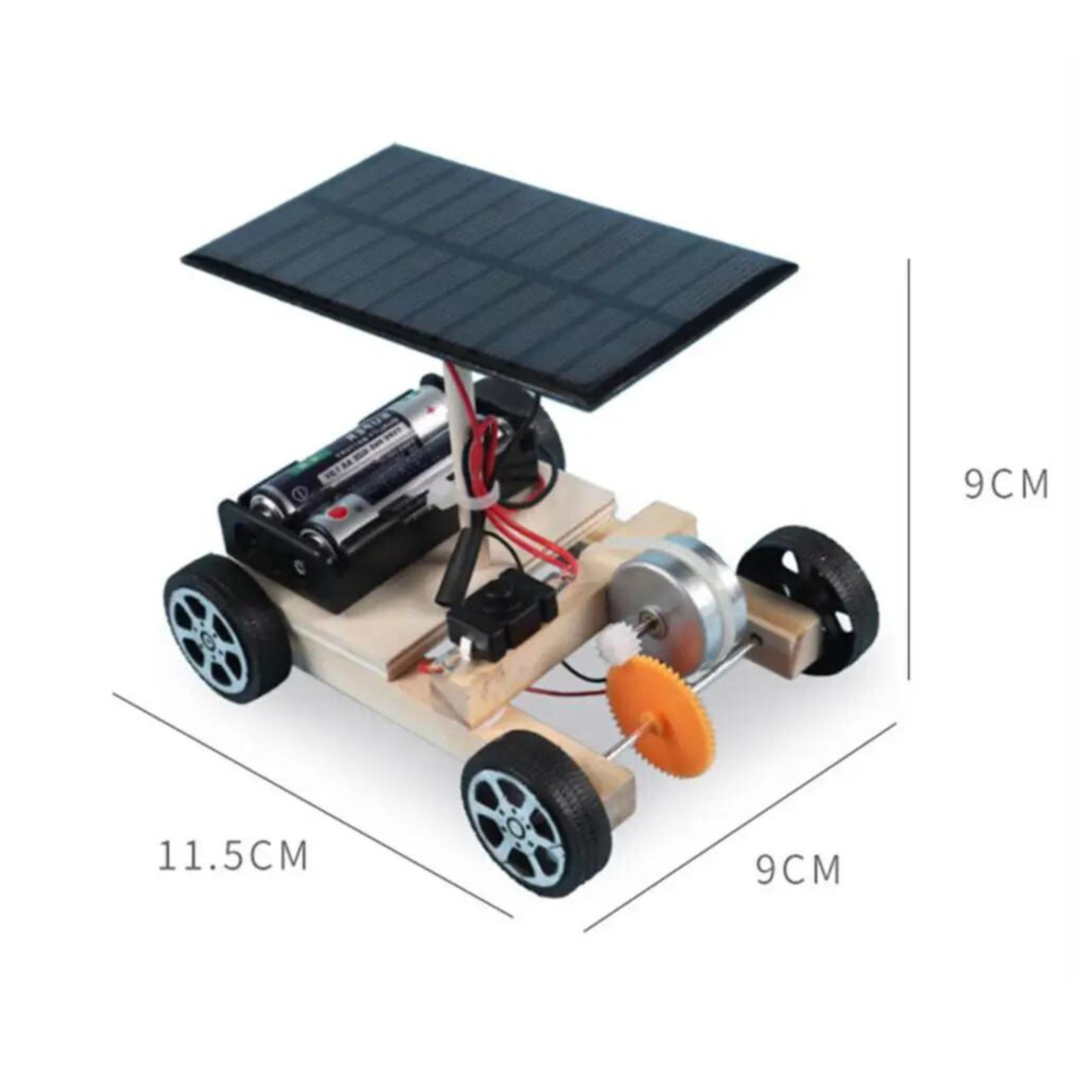 Kit de Construction Voiture à énergie solaire - Labo du Jouet