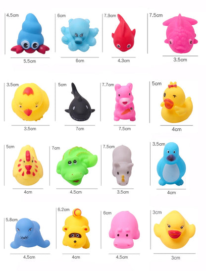 Ensemble de 10 Figurines de Bain pour Bébé