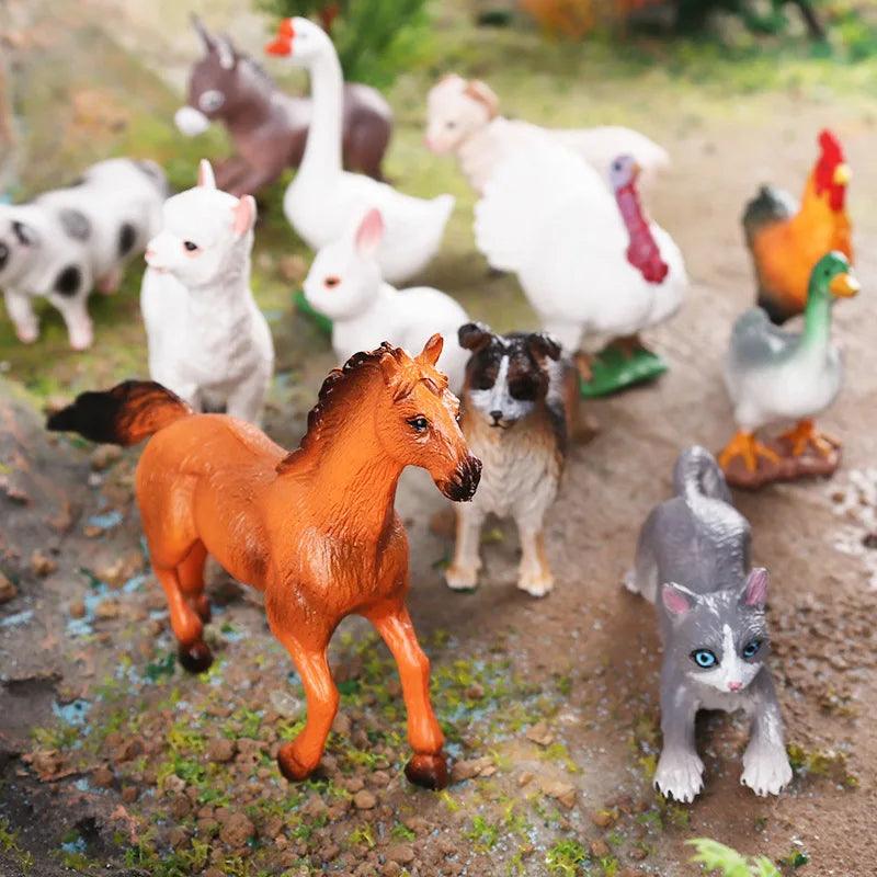 Ensemble de Lots de Figurines d'Animaux pour Enfants - Labo du Jouet