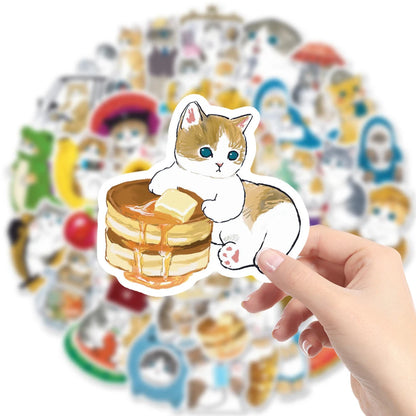 Lots de stickers chats