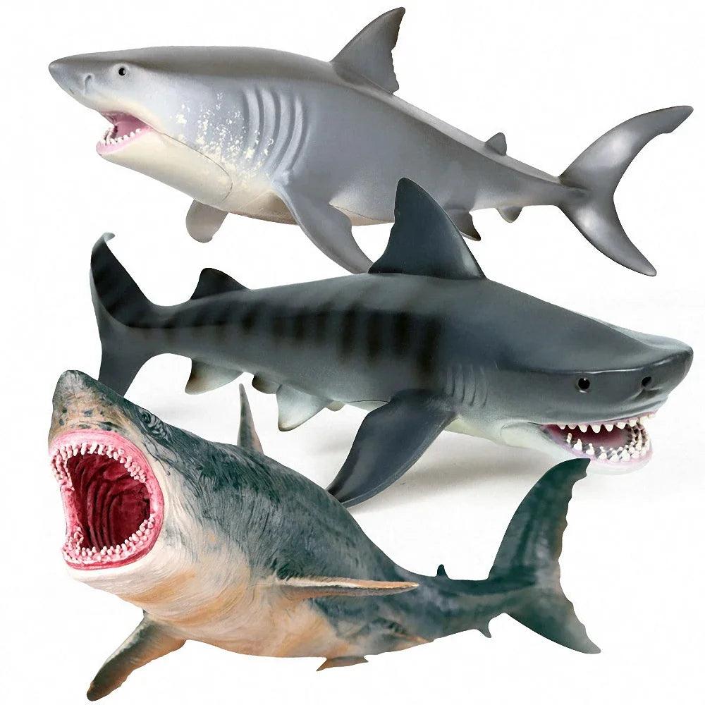 Figurines Réalistes de Requin Megalodon - Labo du Jouet