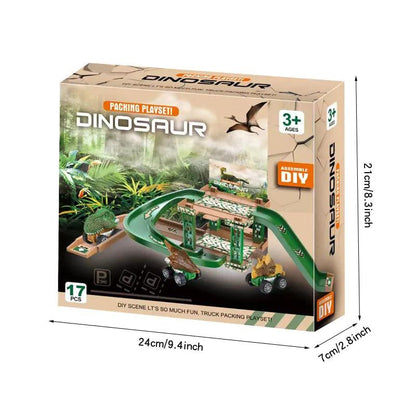 Circuit Dinosaures avec Voiture - Labo du Jouet