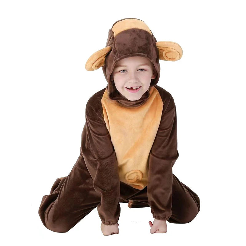 Costume de Singe de La Jungle pour Enfant