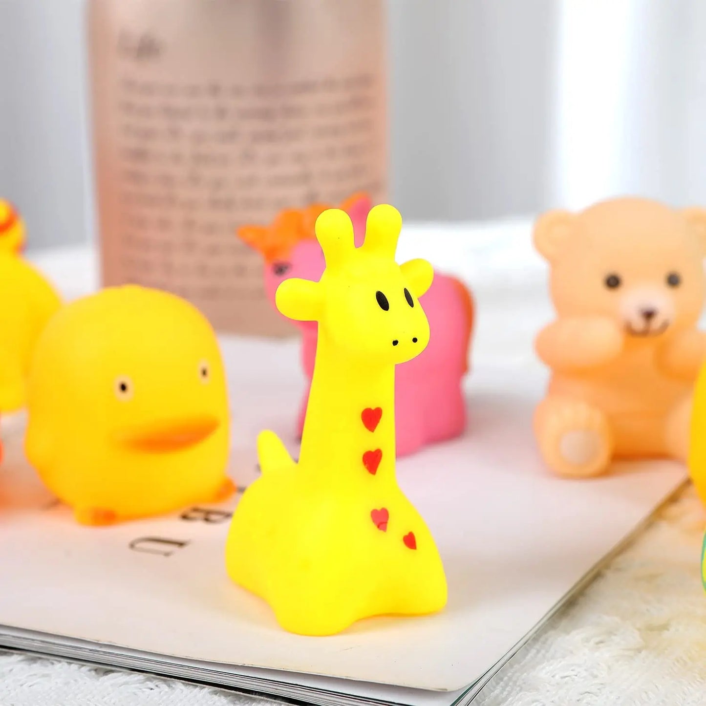 Ensemble de 10 Figurines de Bain pour Bébé