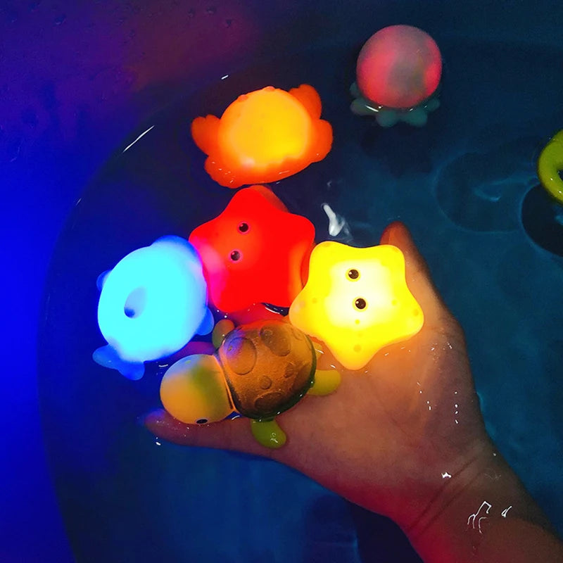 Jouets de bains LED flottants & amusants