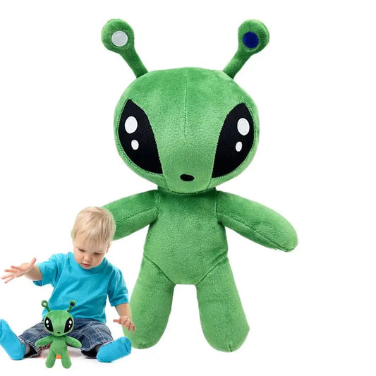 Peluche alien vert 34 cm