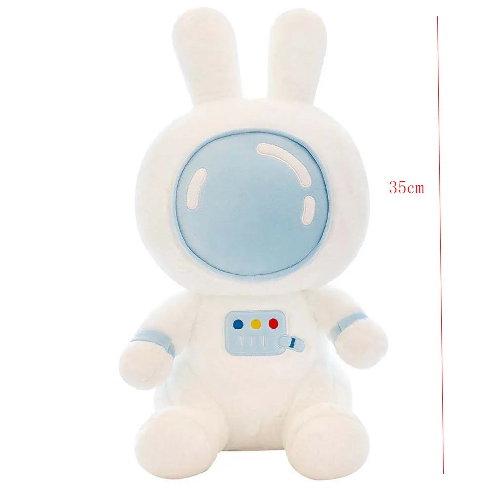 Peluche lapin de l'espace 35 cm