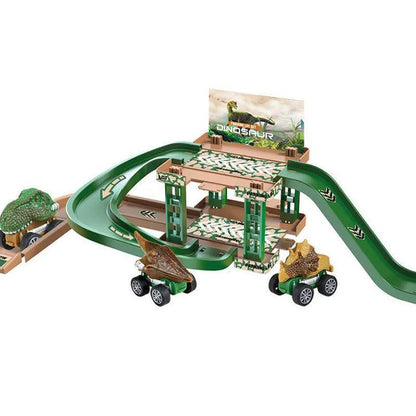 Circuit Dinosaures avec Voiture - Labo du Jouet