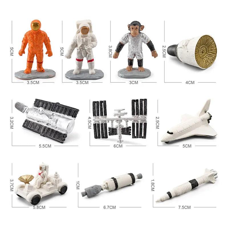 Ensemble de Figurines d'Astronautes et du Système Solaire - Labo du Jouet