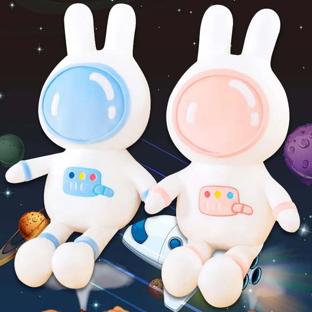 Peluche lapin de l'espace 35 cm