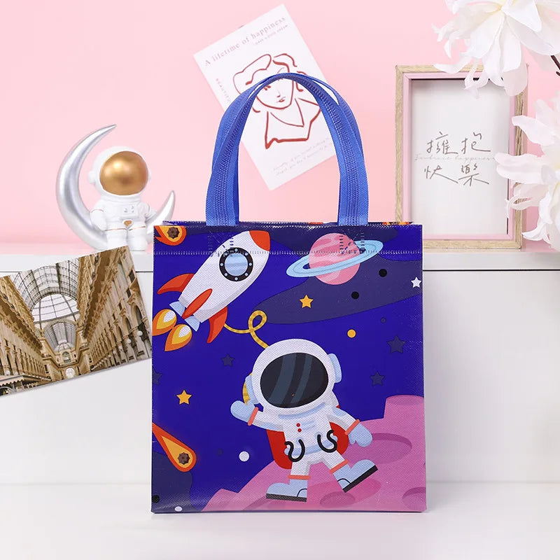 Lot de 4 sacs fourre tout astronautes