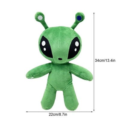 Peluche alien vert 34 cm