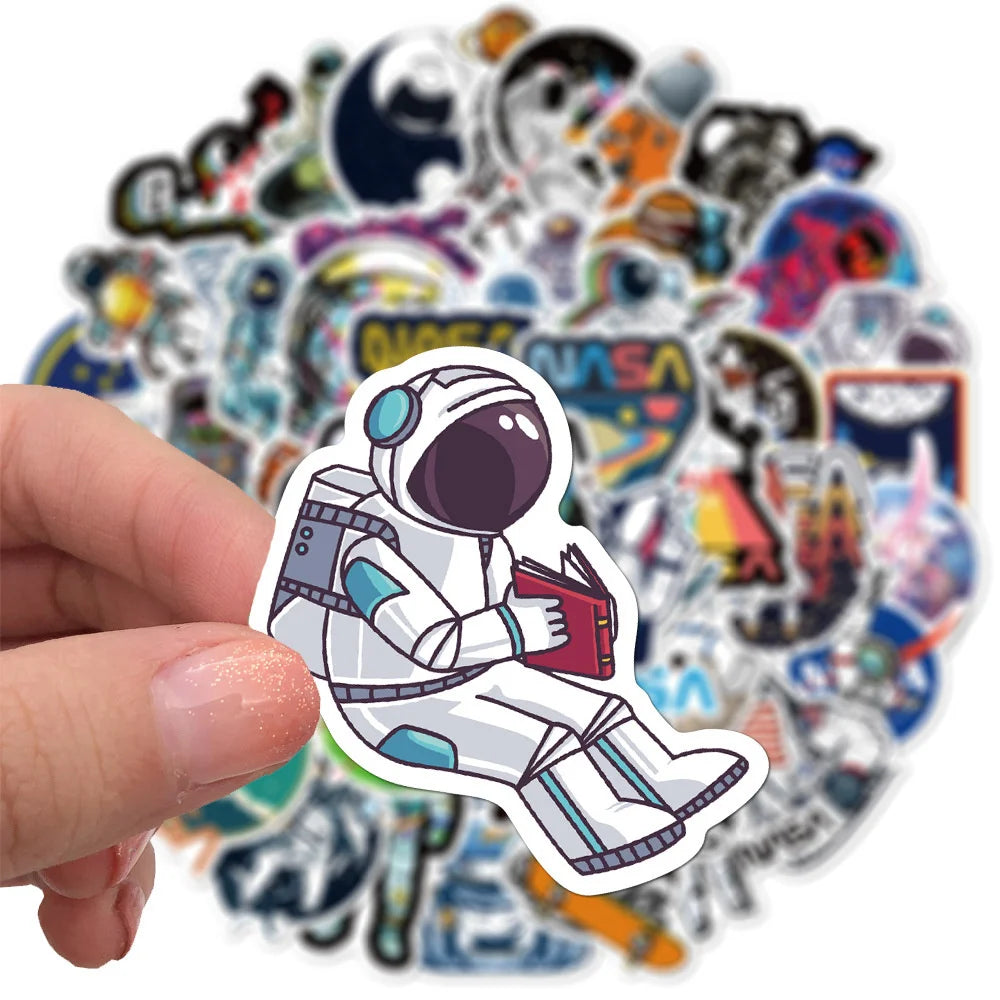 Lots de stickers astronomie