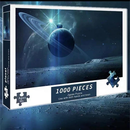 Puzzle 1000 pièces planète saturne