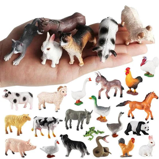 Ensemble de Lots de Figurines d'Animaux pour Enfants - Labo du Jouet