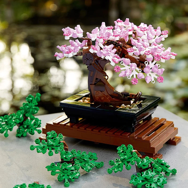 Arbre Sakura en LEGO à construire - Labo du Jouet