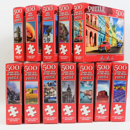 Puzzles paysages 500 pièces