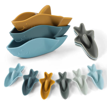 Jouets de Bain Requins pour Bébé