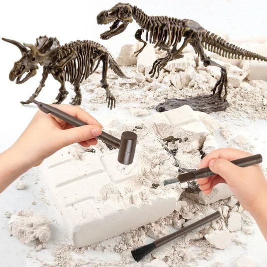 Kit d'Excavation des Espèces de Dinosaures - Labo du Jouet