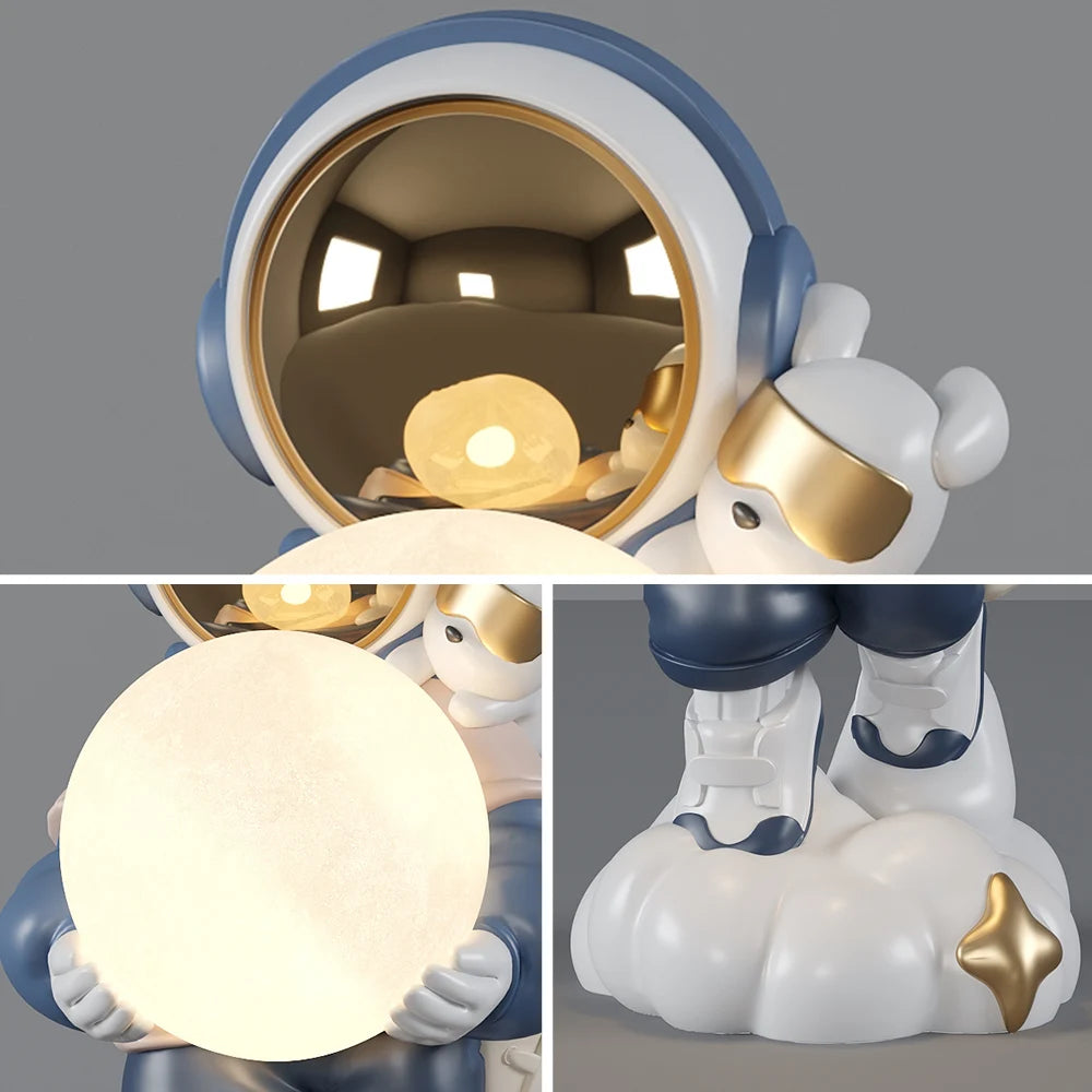 Lampe Lune & Astronaute