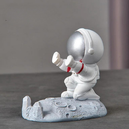 Figurines supports astronautes