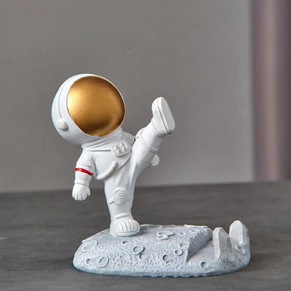 Figurines supports astronautes