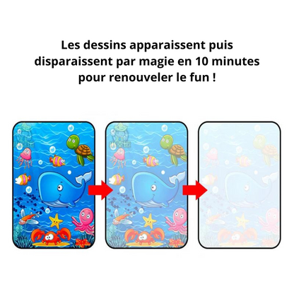 Livre de dessin magique à l'eau