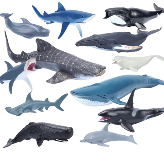 Figurines d'Animaux Marins