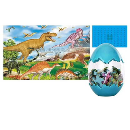 Puzzles dinosaures 60 pièces