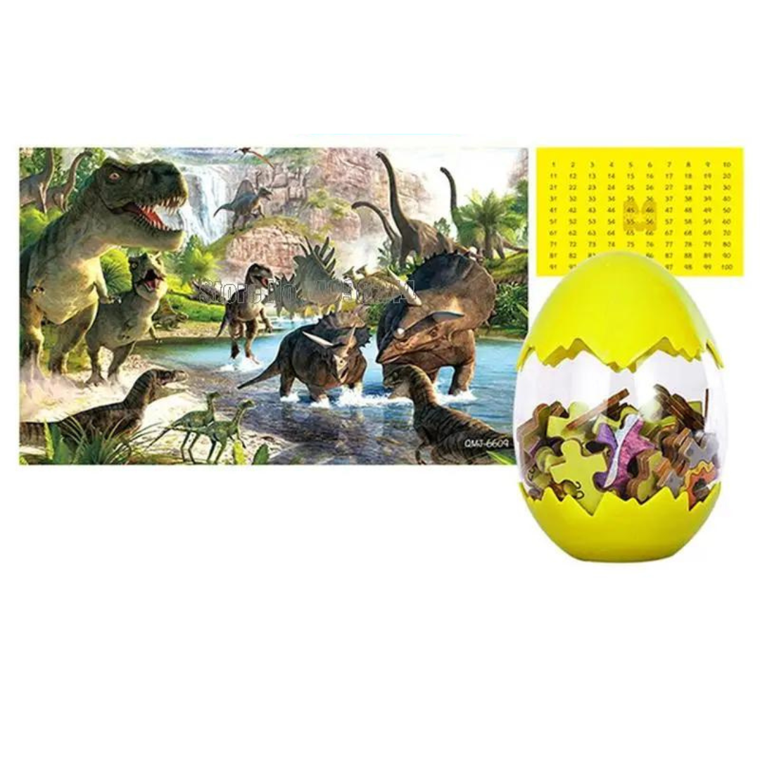 Puzzles dinosaures 60 pièces