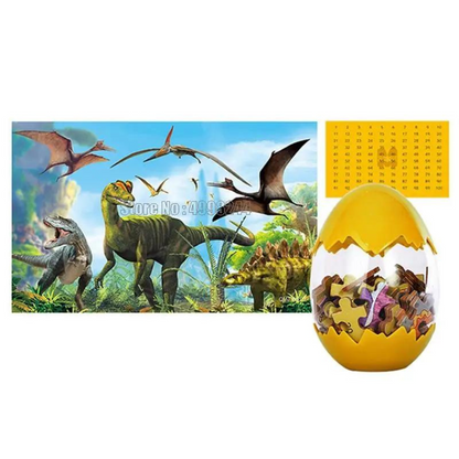 Puzzles dinosaures 60 pièces