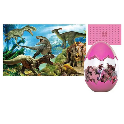 Puzzles dinosaures 60 pièces