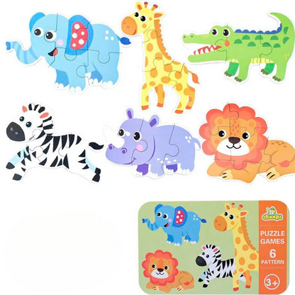 Puzzles simples Montessori